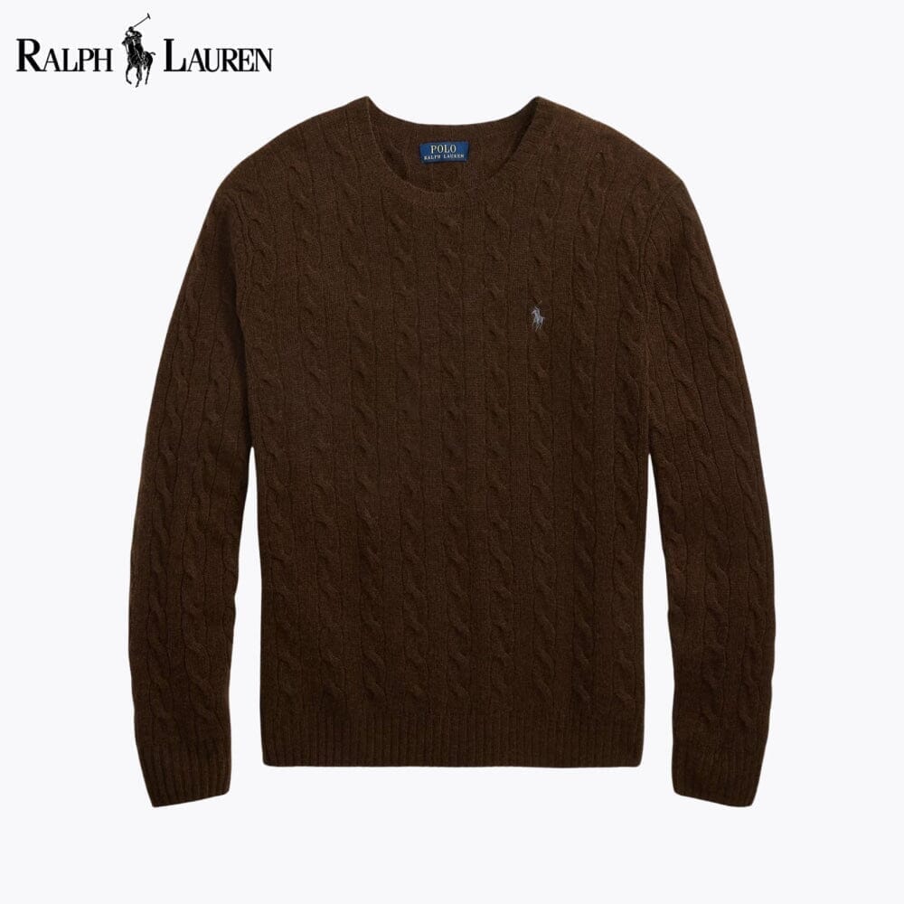 Ralph Lauren Zopfstrickpullover aus Wolle und Kaschmir