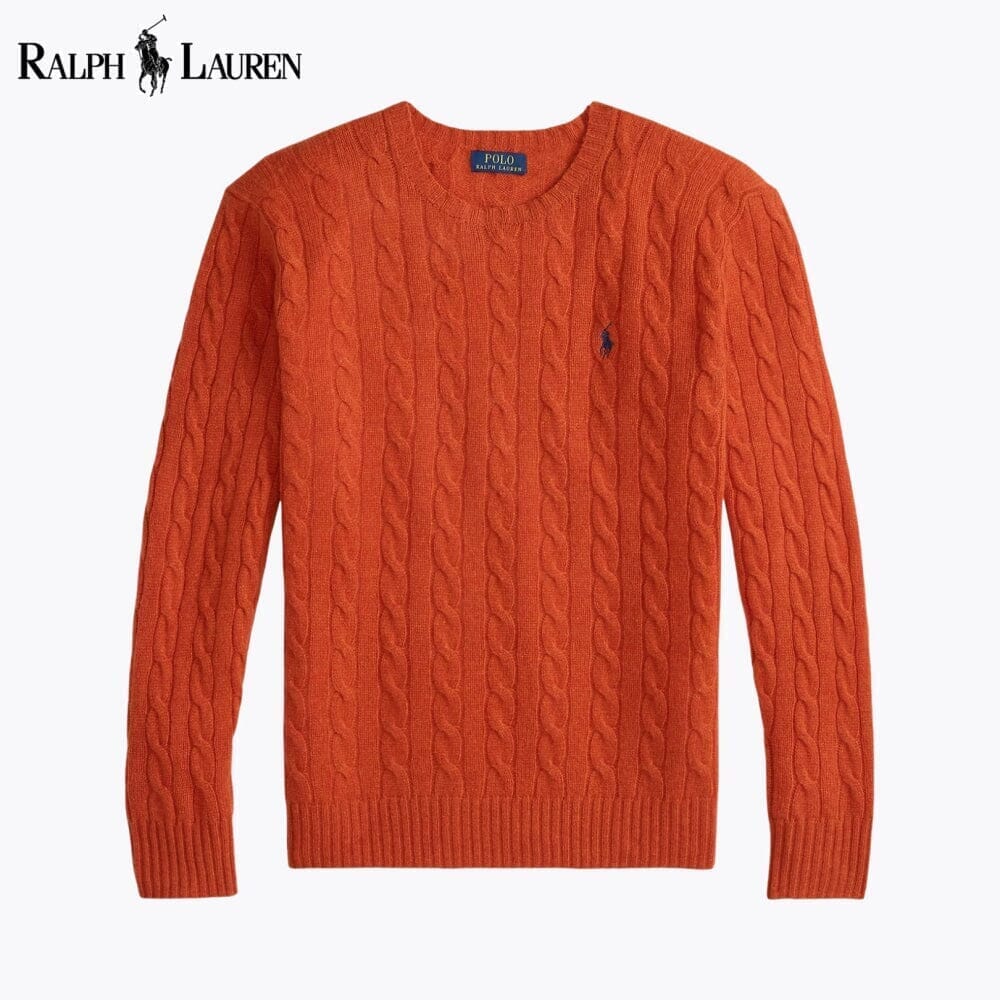 Ralph Lauren Zopfstrickpullover aus Wolle und Kaschmir
