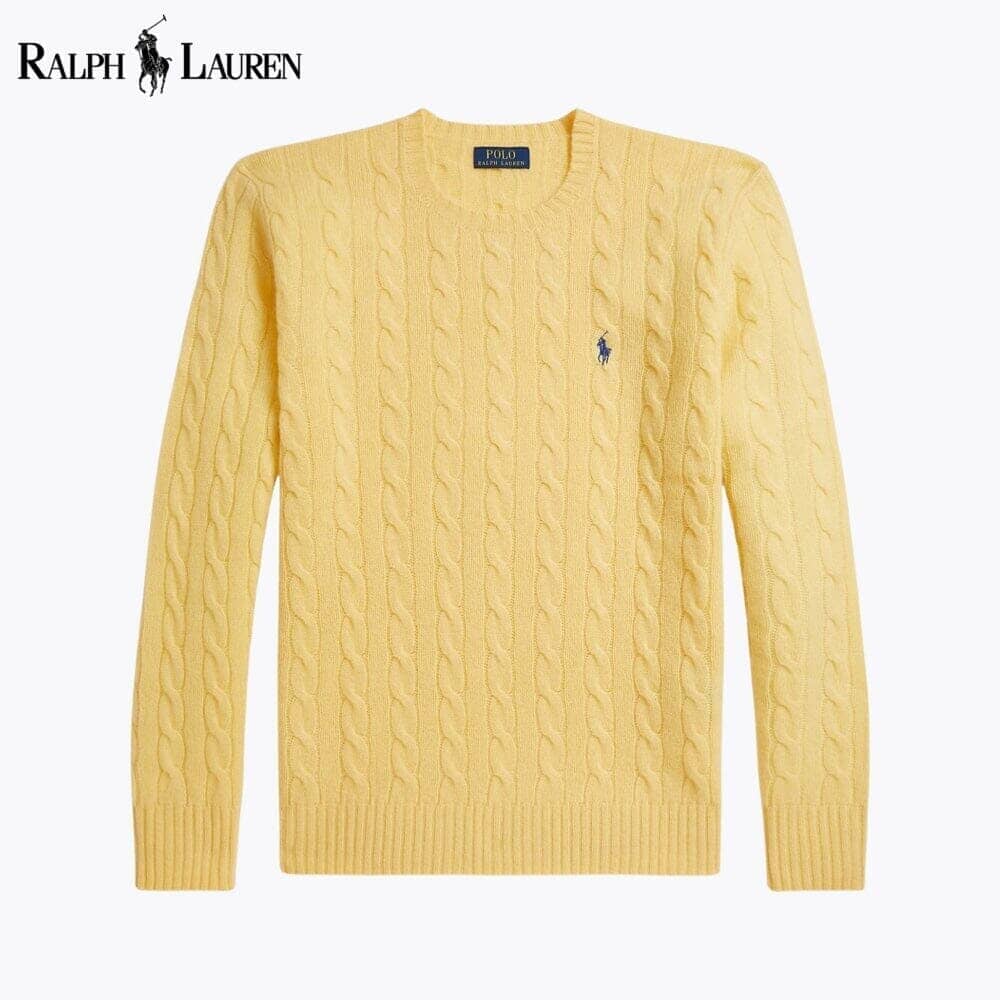 Ralph Lauren Zopfstrickpullover aus Wolle und Kaschmir