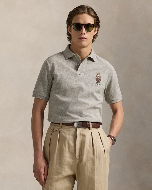 Ralph Lauren Polo Bear Mesh-Poloshirt mit klassischer Passform