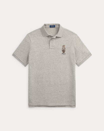 Ralph Lauren Polo Bear Mesh-Poloshirt mit klassischer Passform
