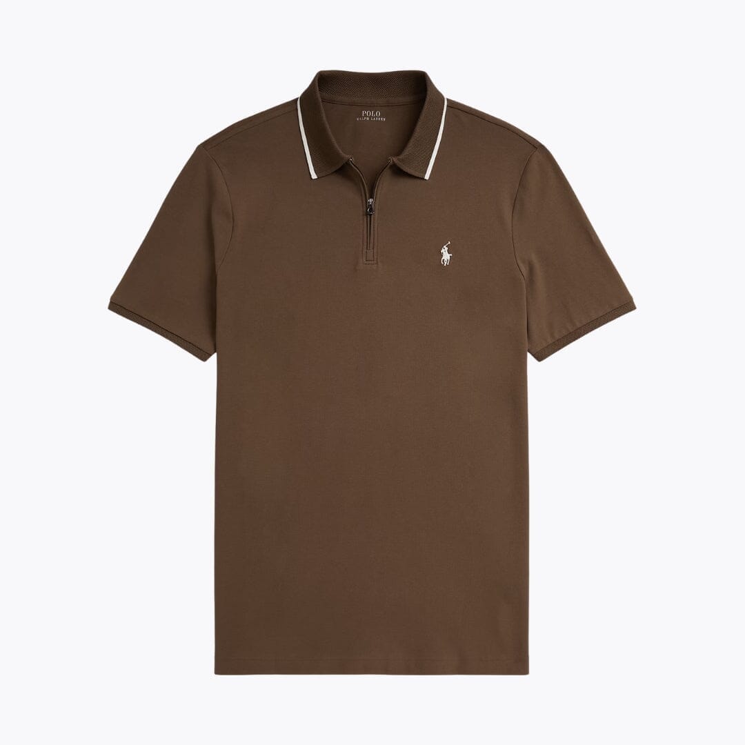 Ralph Lauren Stretch-Mesh-Poloshirt mit klassischer Passform