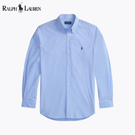 Ralph Lauren Stretch-Popeline-Hemd mit klassischer Passform