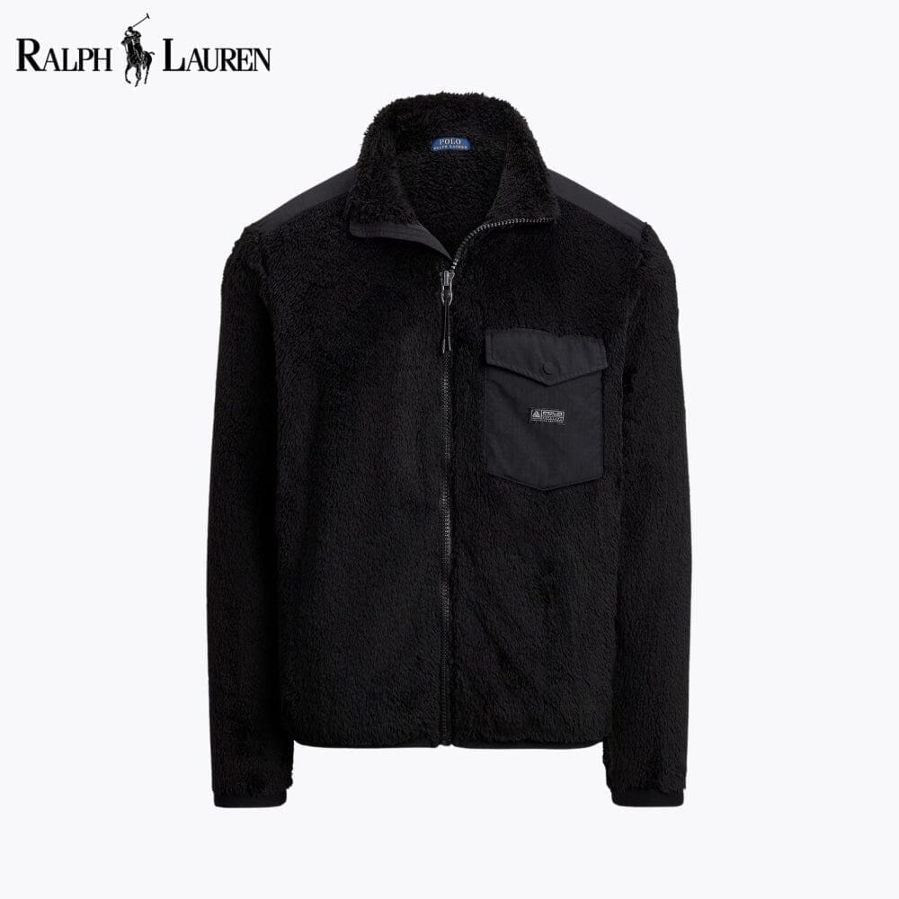 Ralph Lauren Curly Pile Fleecejacke