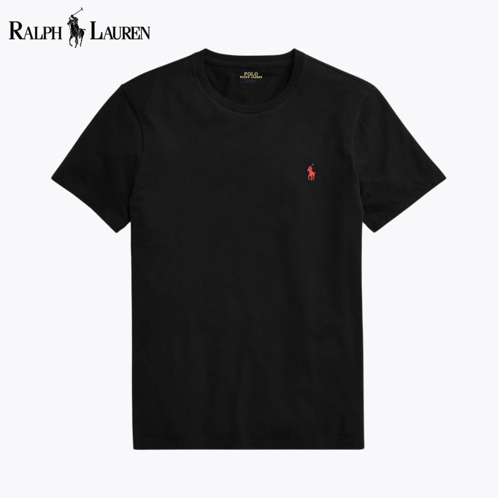 Ralph Lauren Custom Slim Fit Jersey-T-Shirt mit Rundhalsausschnitt