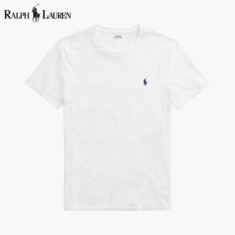 Ralph Lauren Custom Slim Fit Jersey-T-Shirt mit Rundhalsausschnitt