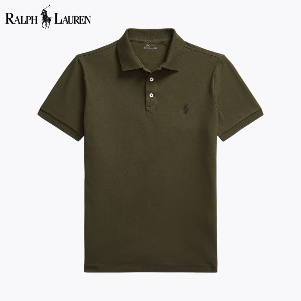 Ralph Lauren Custom Slim Fit Stretch-Mesh-Poloshirt