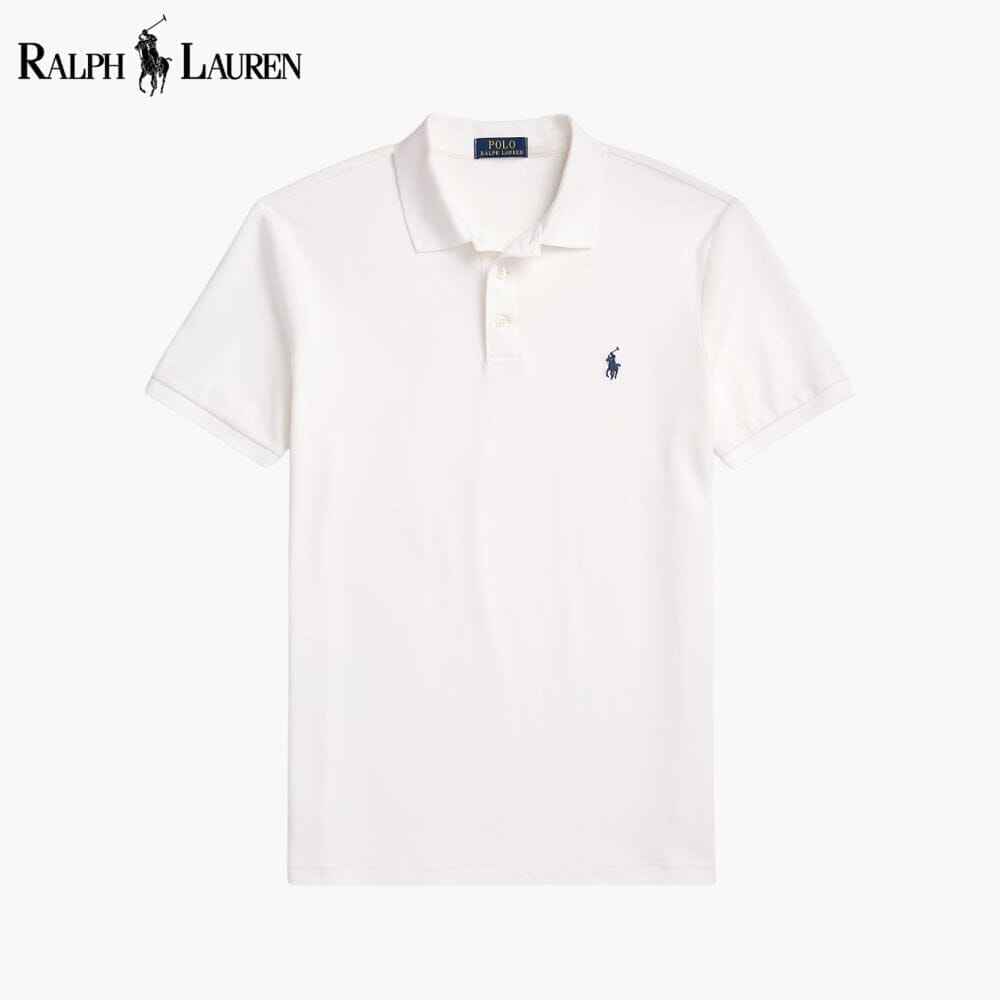Ralph Lauren Custom Slim Fit Stretch-Mesh-Poloshirt