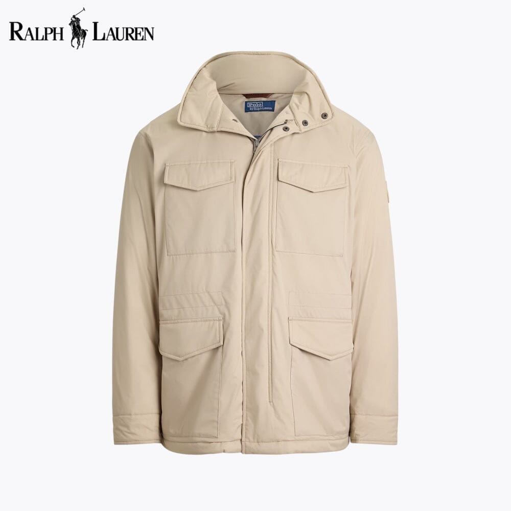 Ralph Lauren Gabardine-Feldjacke mit Kapuze