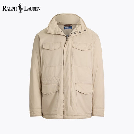 Ralph Lauren Gabardine-Feldjacke mit Kapuze