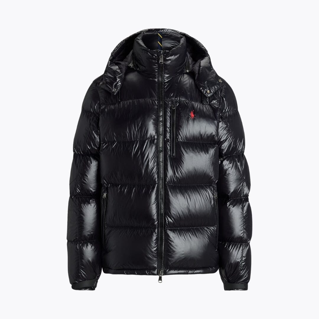 Ralph Lauren Gorham glänzende Daunenjacke