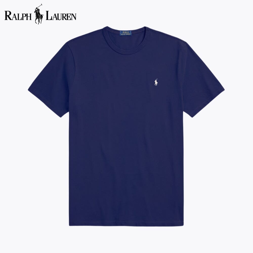 Ralph Lauren Jersey-T-Shirt mit Rundhalsausschnitt