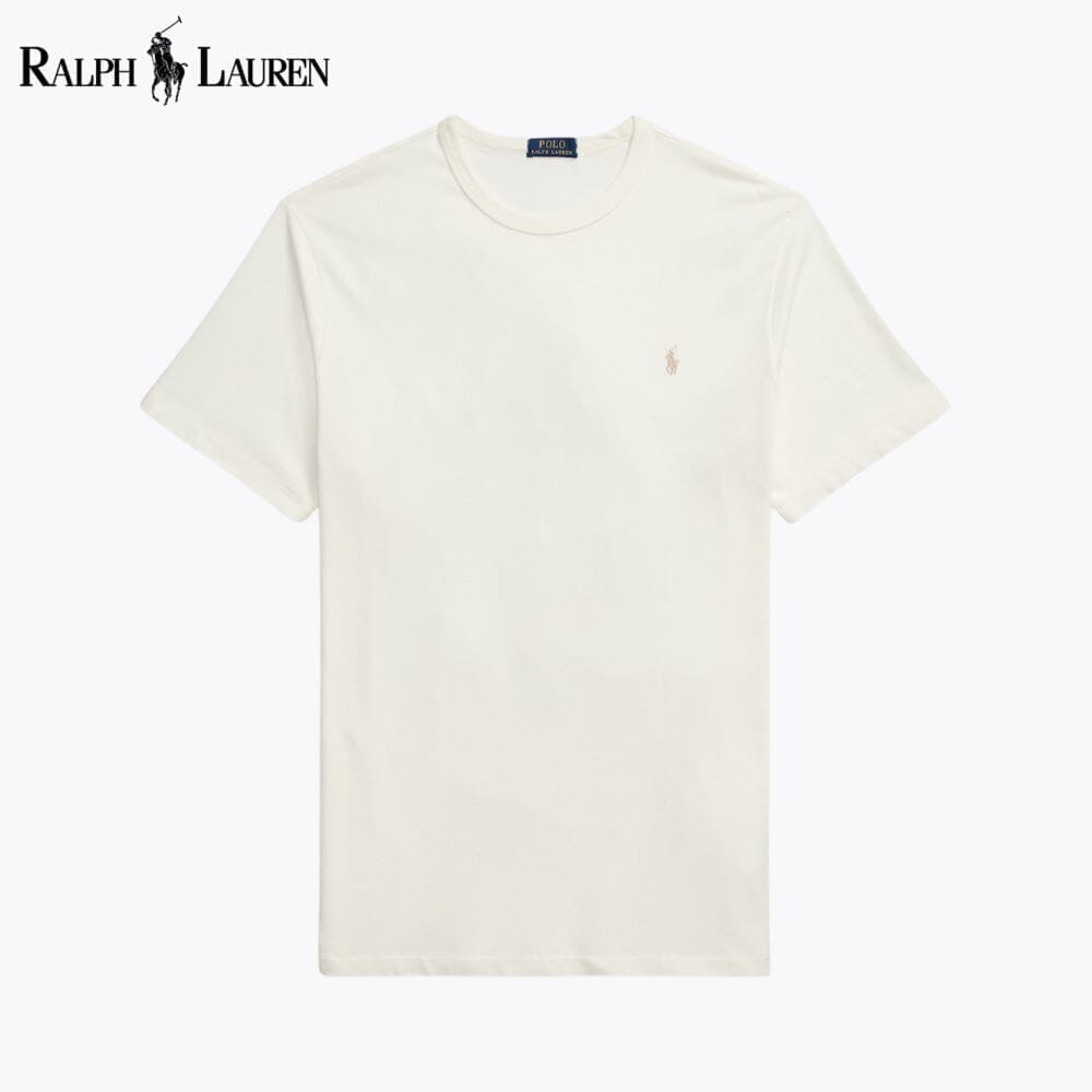Ralph Lauren Jersey-T-Shirt mit Rundhalsausschnitt