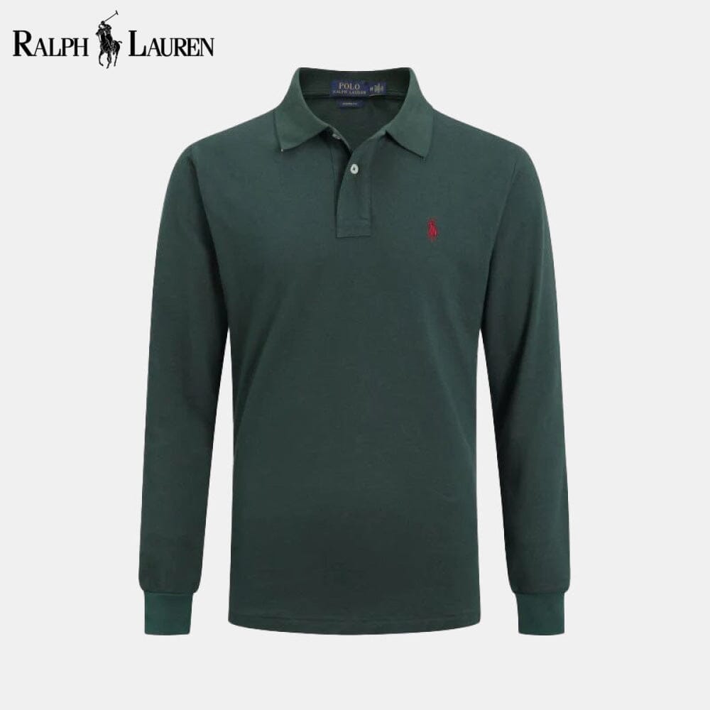 Ralph Lauren Langes, schmal geschnittenes Hemd