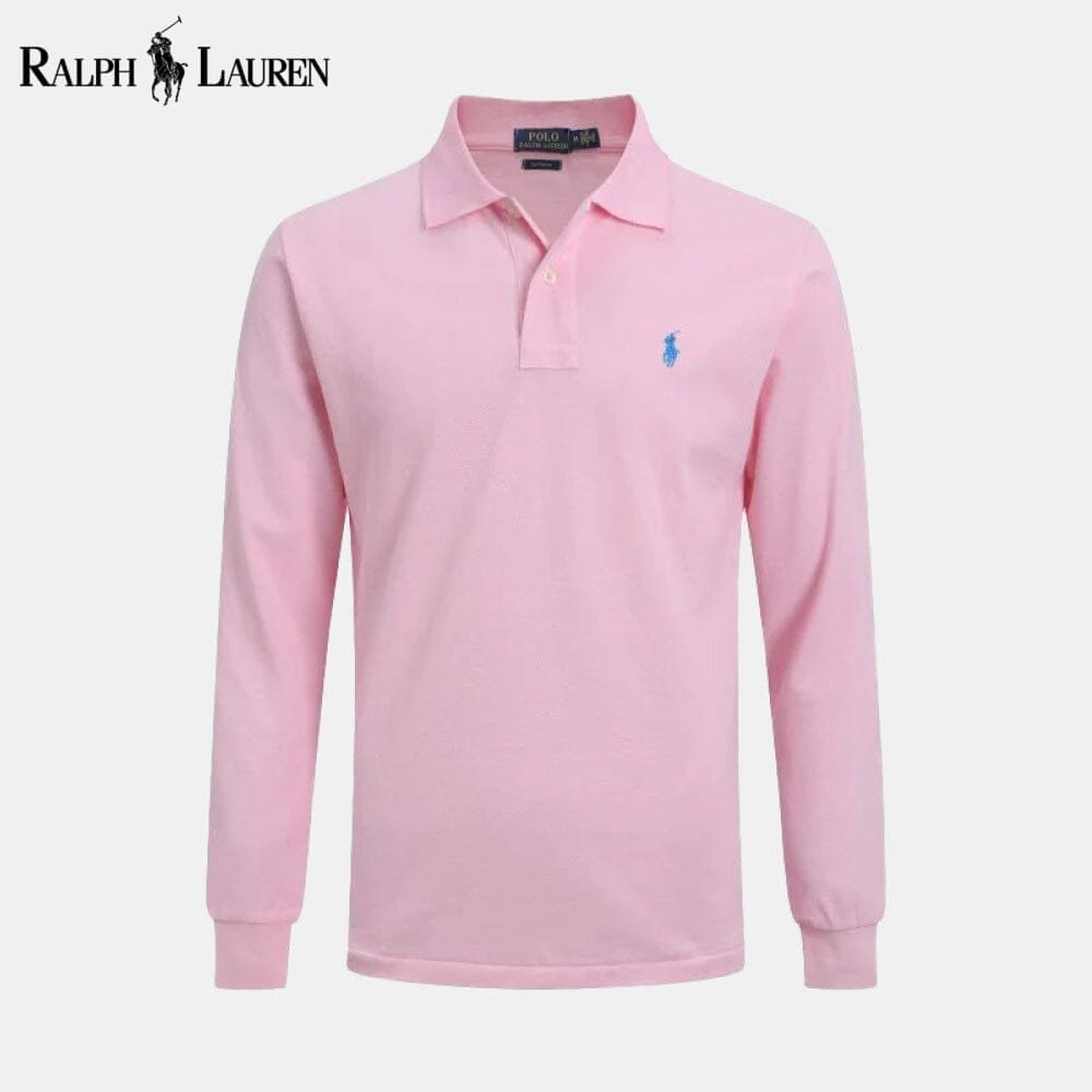 Ralph Lauren Langes, schmal geschnittenes Hemd