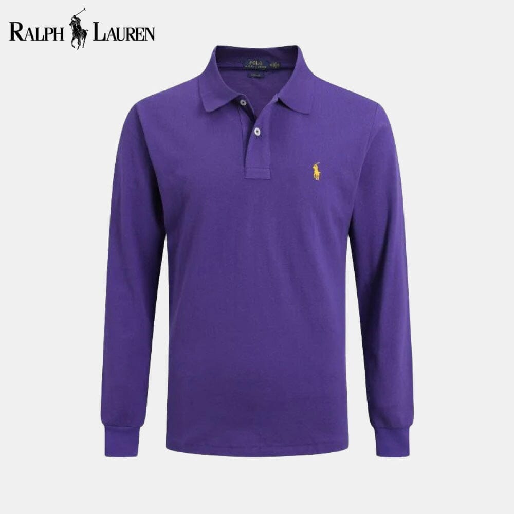 Ralph Lauren Langes, schmal geschnittenes Hemd