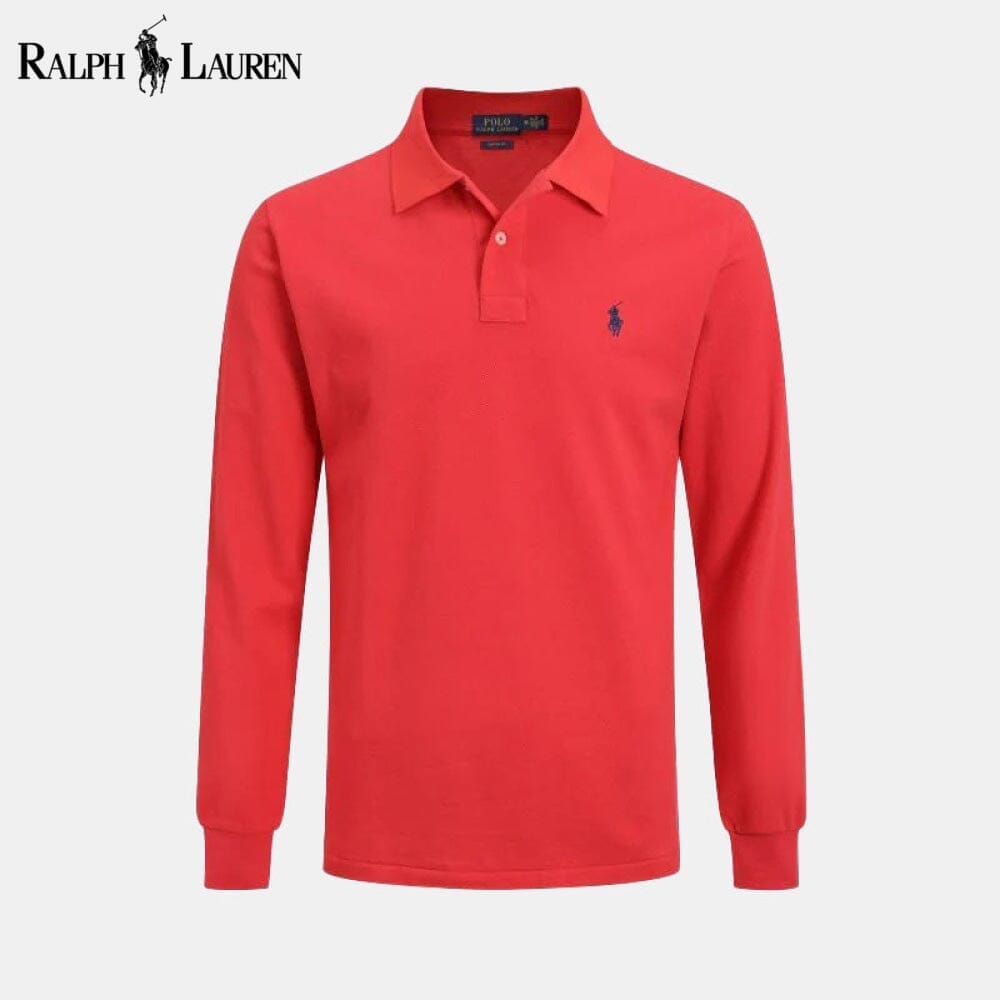 Ralph Lauren Langes, schmal geschnittenes Hemd