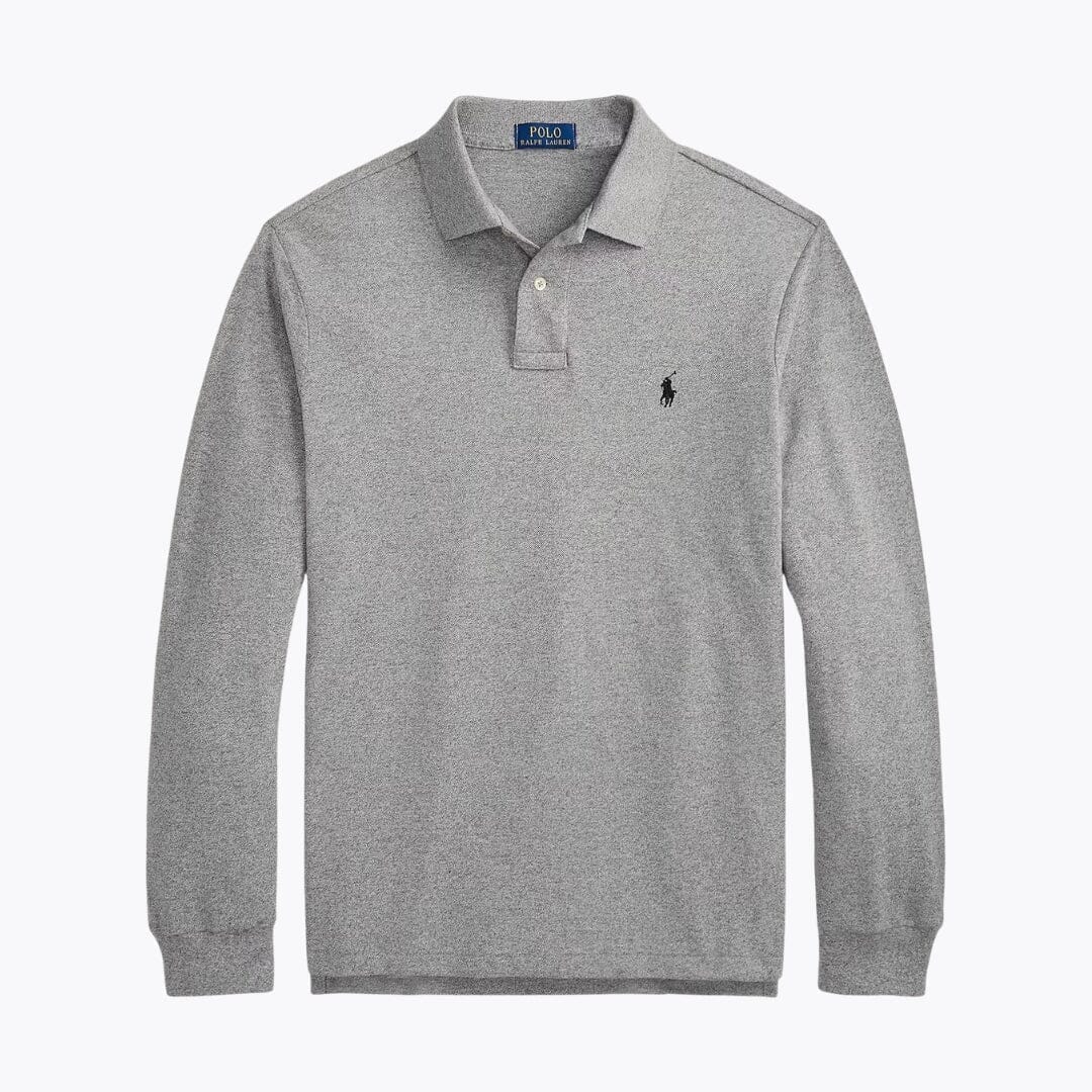 Ralph Lauren Mesh-Langarm-Poloshirt