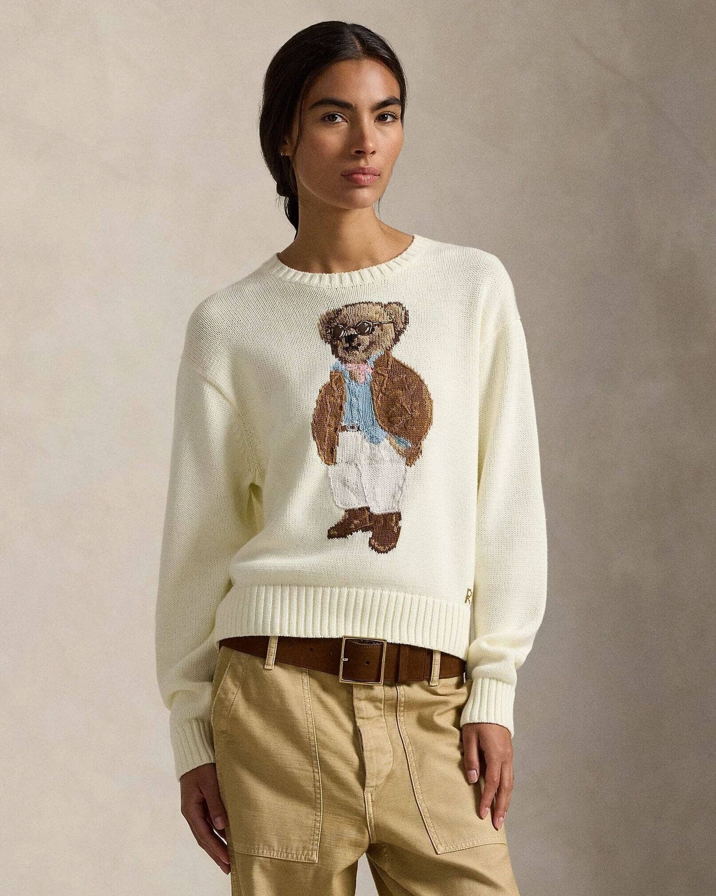 Ralph Lauren Polo Bear Baumwoll-Rundhalspullover