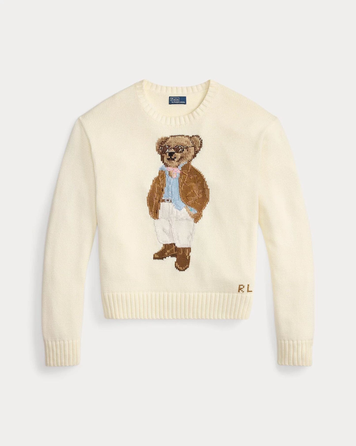Ralph Lauren Polo Bear Baumwoll-Rundhalspullover