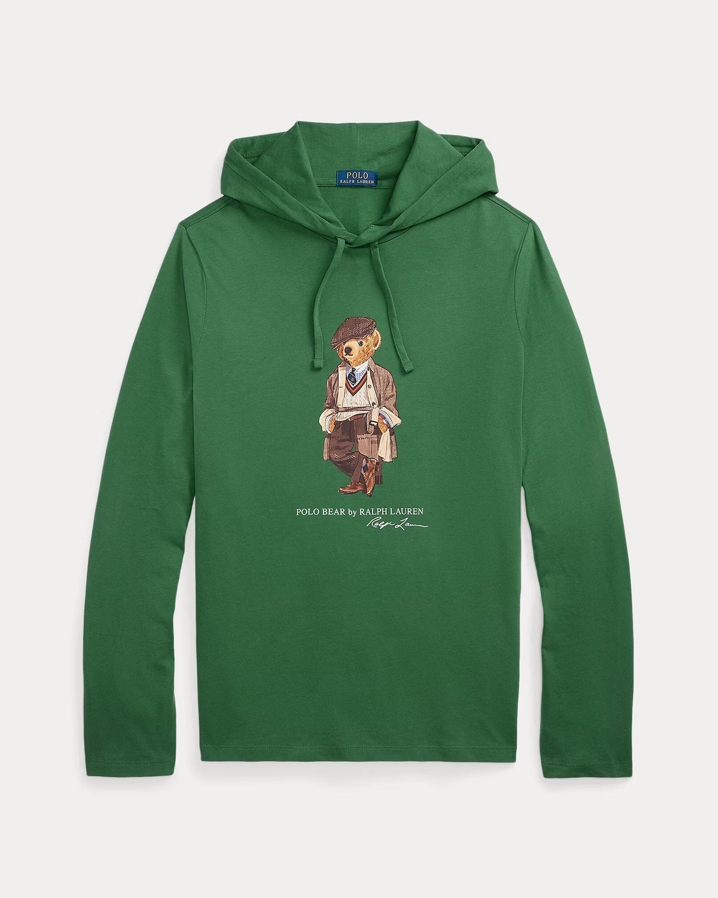 Ralph Lauren Polo Bear Jersey-T-Shirt mit Kapuze