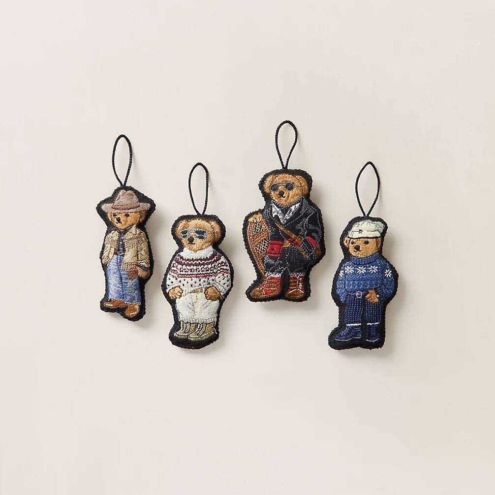 Ralph Lauren Polobär-Ornament-Geschenkset