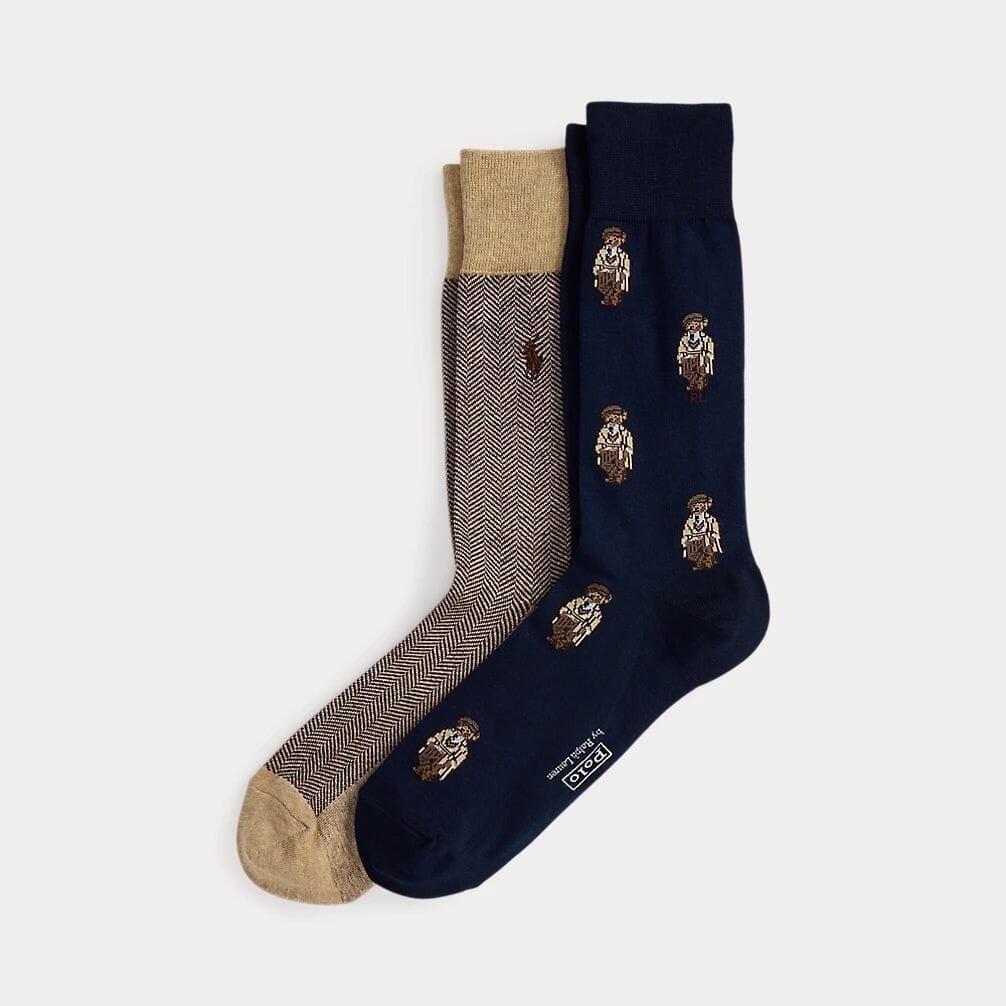 Ralph Lauren Polo Bear Hosensocken im 2er-Pack