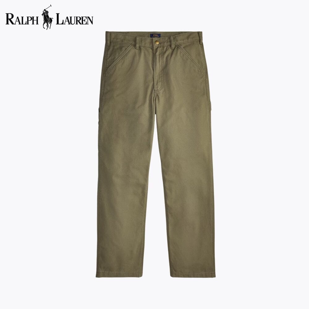 Ralph Lauren Polo-Latzhose aus Segeltuch, Carpenter-Hose