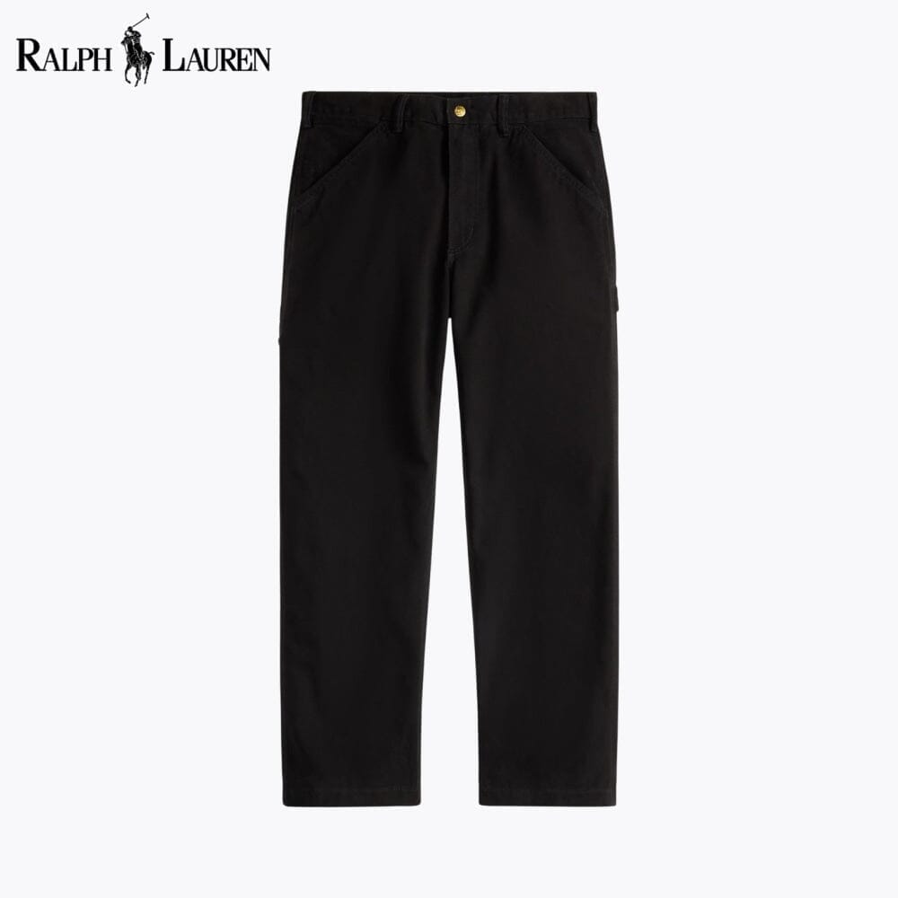 Ralph Lauren Polo-Latzhose aus Segeltuch, Carpenter-Hose