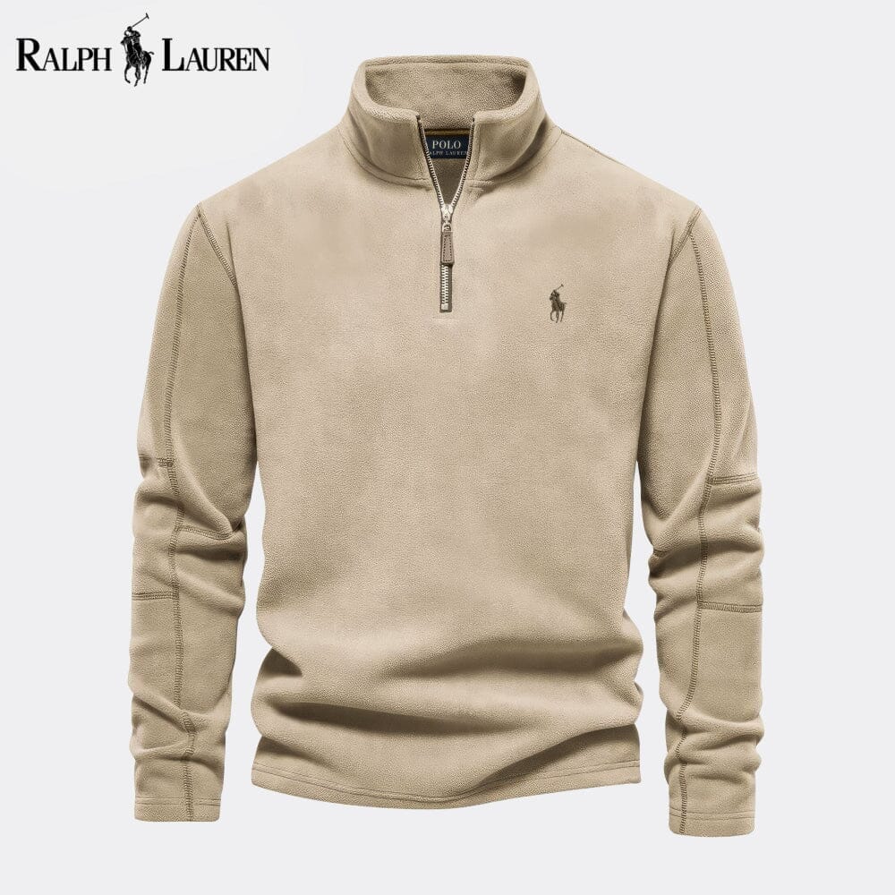 Ralph Lauren Prestige Wollstrickpullover mit Zopfmuster