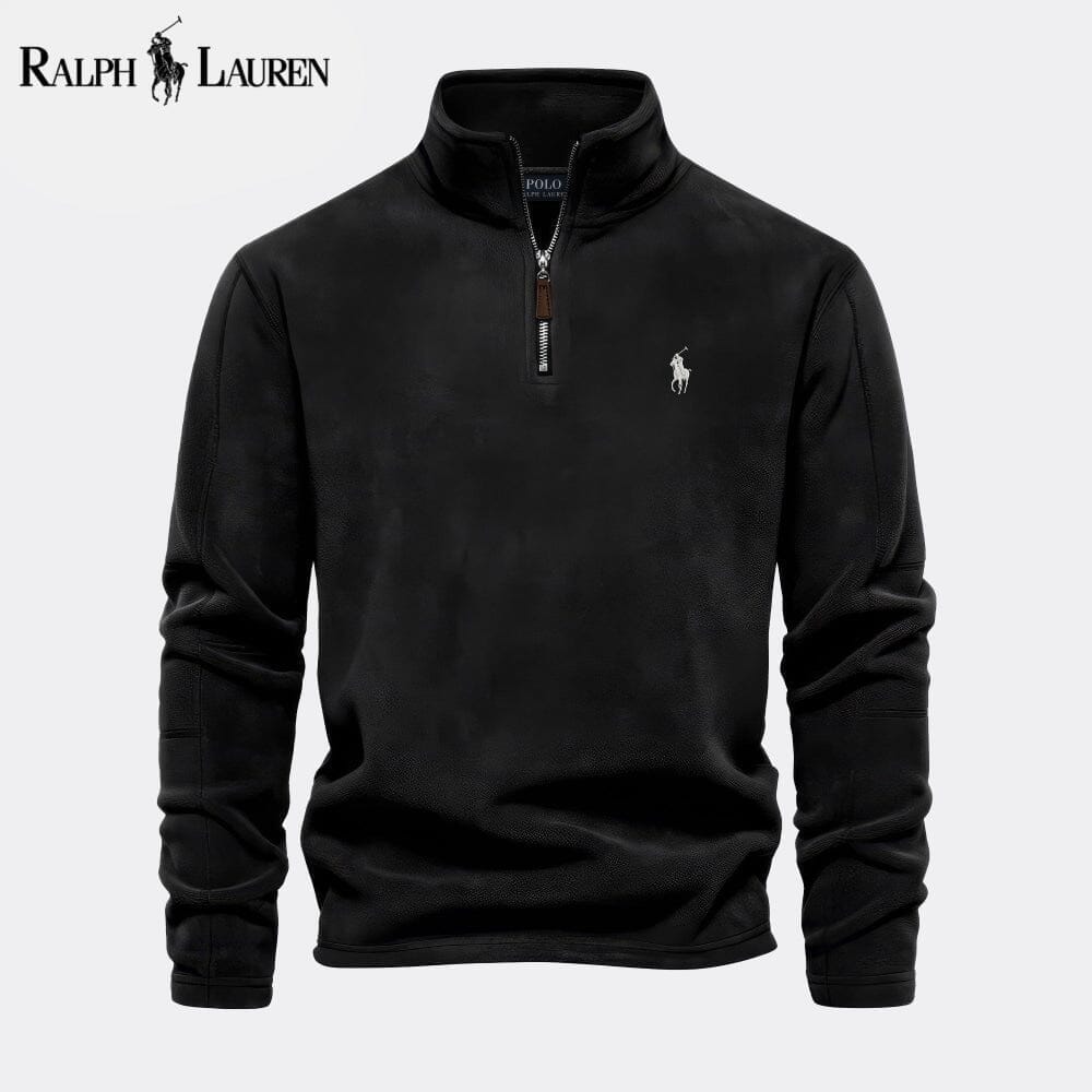 Ralph Lauren Prestige Wollstrickpullover mit Zopfmuster