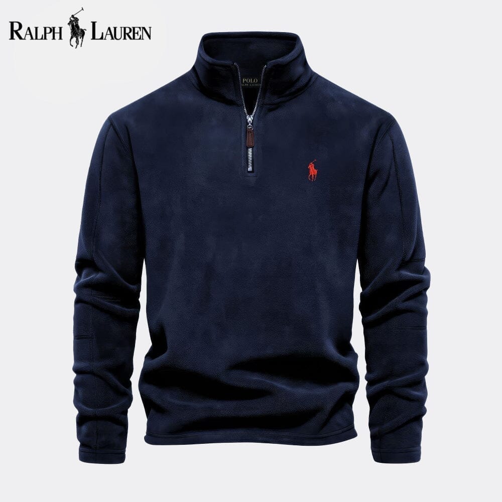 Ralph Lauren Prestige Wollstrickpullover mit Zopfmuster