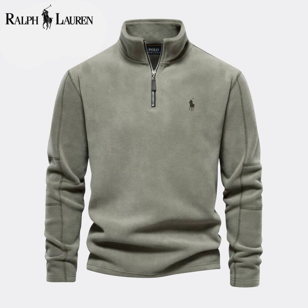 Ralph Lauren Prestige Wollstrickpullover mit Zopfmuster