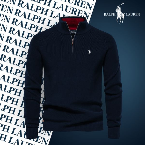 Ralph Lauren Pullover mit Reißverschlusskragen