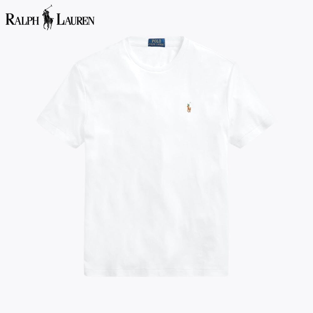 Ralph Lauren T-Shirt aus weicher Baumwolle mit Rundhalsausschnitt