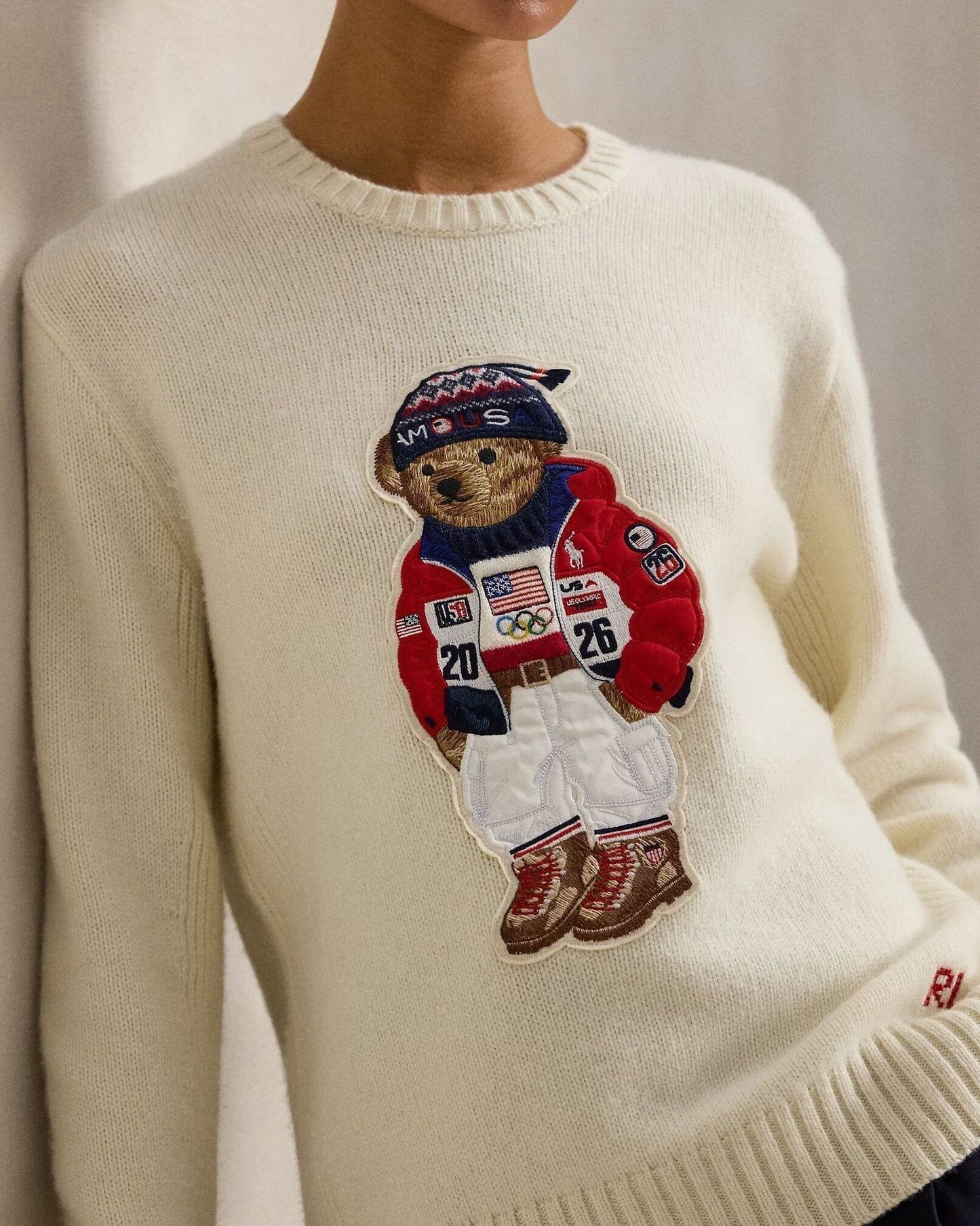 Ralph Lauren Team Usa Polo Bear Pullover