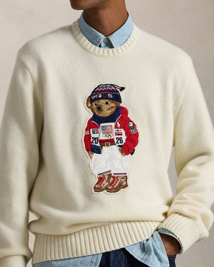 Ralph Lauren Team Usa Polo Bear Pullover
