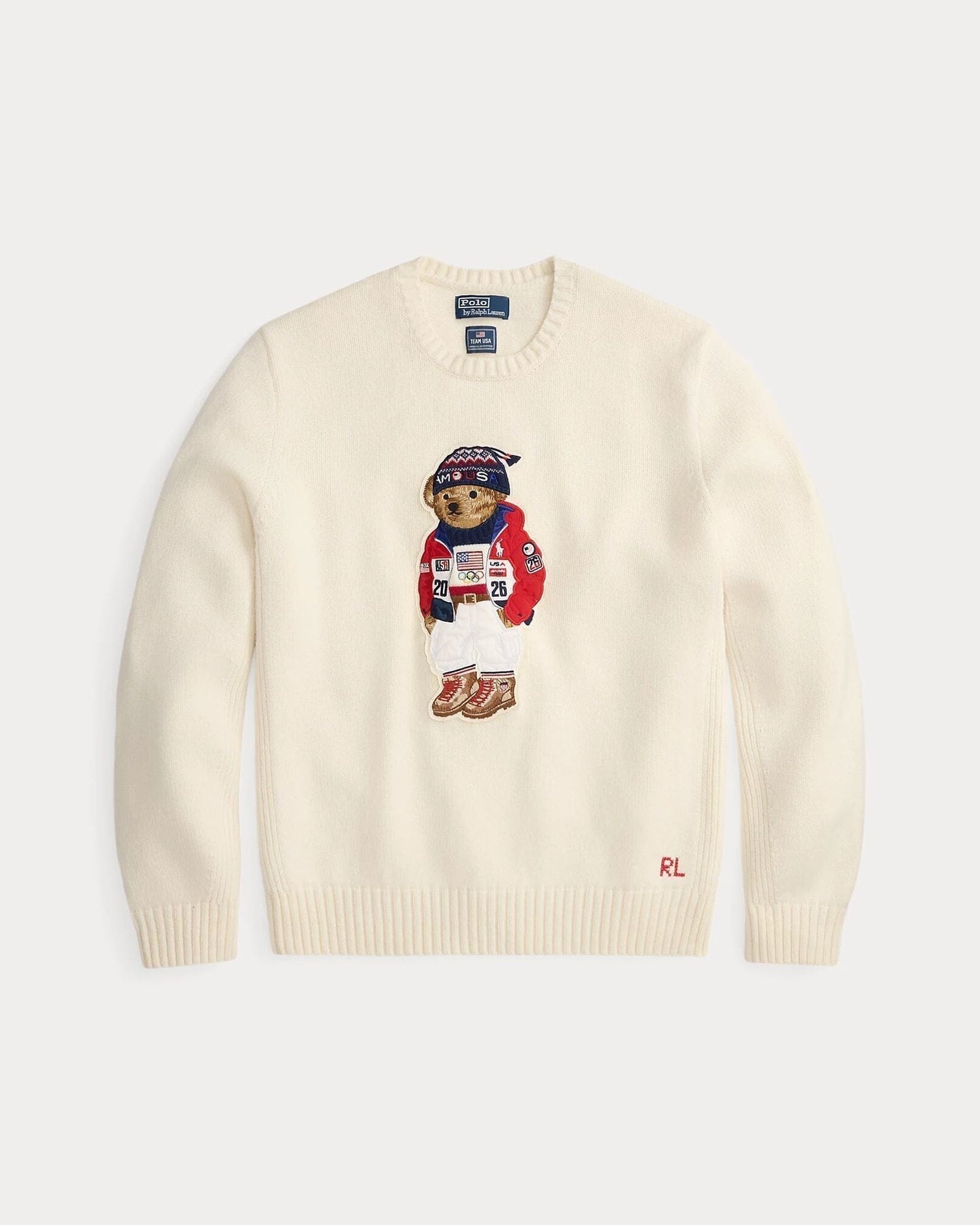 Ralph Lauren Team Usa Polo Bear Pullover