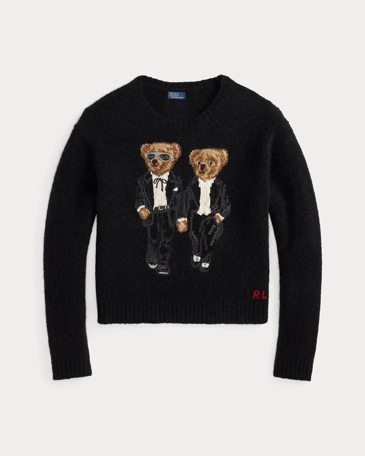 Ralph Lauren The Ralph & Ricky Tuxedo Bear Pullover