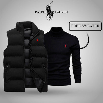 Ralph Lauren Weste + exklusiver kostenloser Pullover (Ausverkauf)