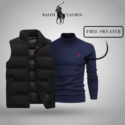 Ralph Lauren Weste + exklusiver kostenloser Pullover (Ausverkauf)