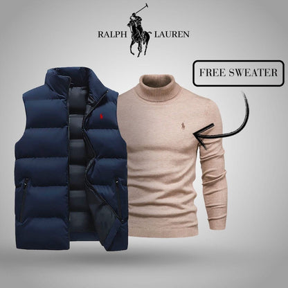 Ralph Lauren Weste + exklusiver kostenloser Pullover (Ausverkauf)