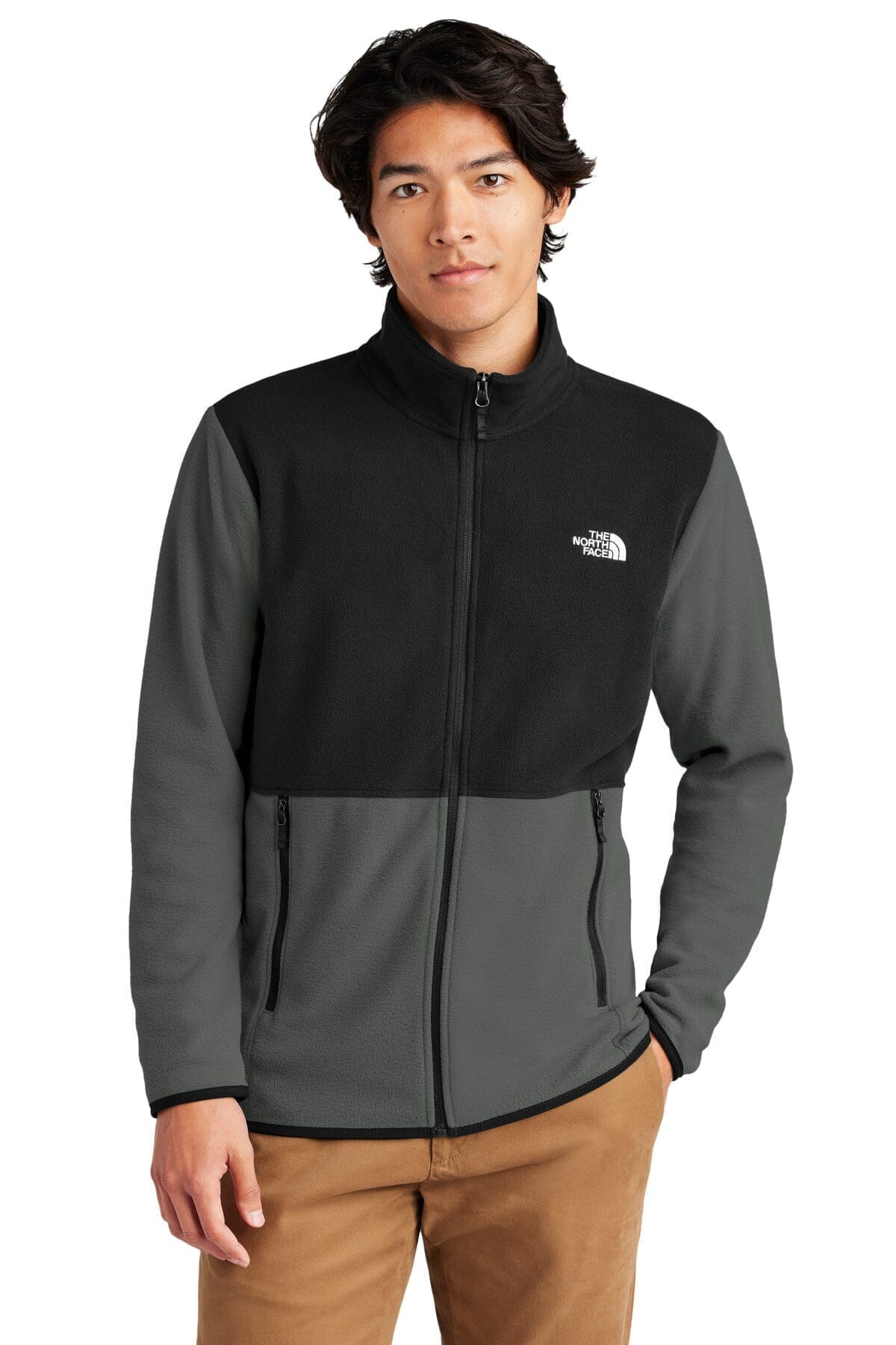 The North Face Glacier Fleecejacke mit durchgehendem Reißverschluss