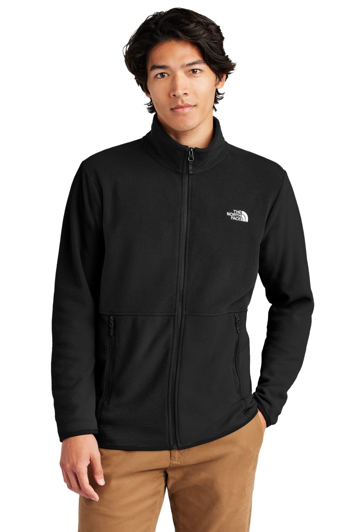The North Face Glacier Fleecejacke mit durchgehendem Reißverschluss