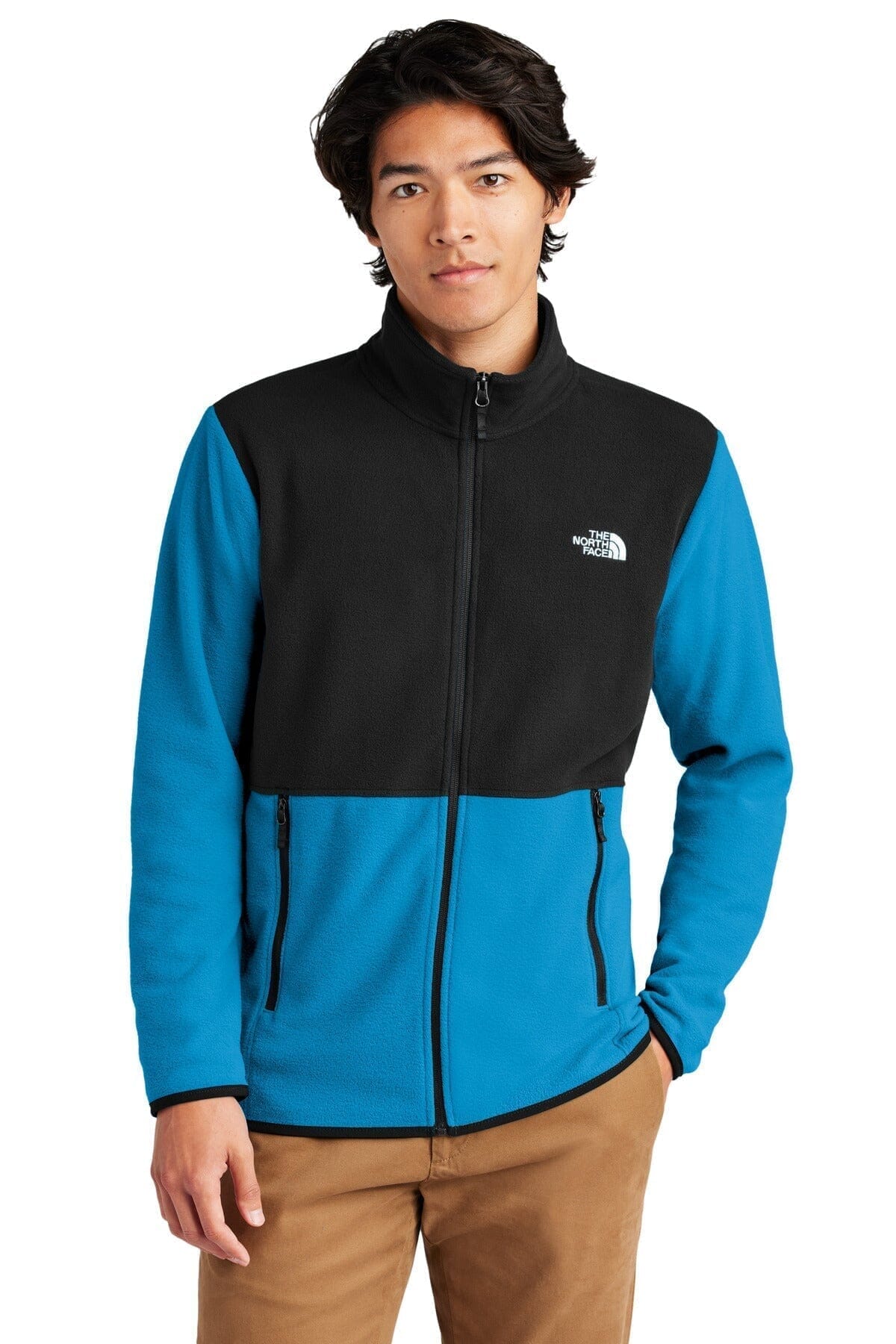 The North Face Glacier Fleecejacke mit durchgehendem Reißverschluss