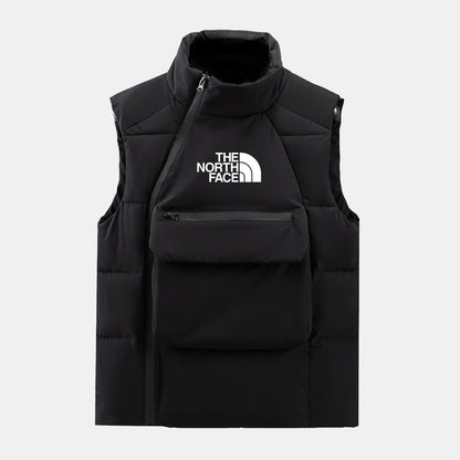 The North Face Gesteppter Strickpullover aus Wollmischung mit Zopfmuster